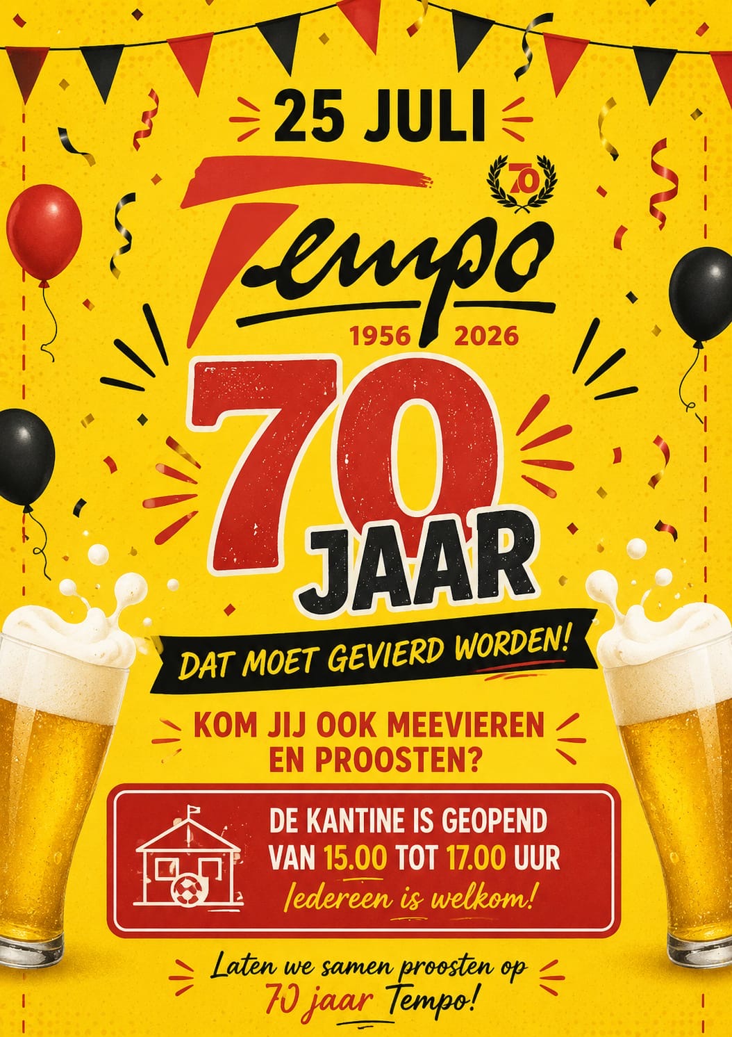 Tempo 70 jaar!