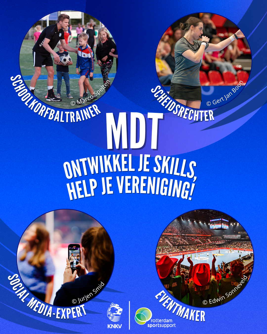 Meer dan korfbal: Maatschappelijke Diensttijd (MDT) via het KNKV