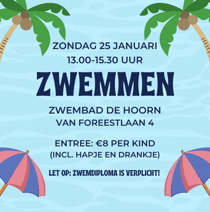 Jeugdactiviteiten zwemmen