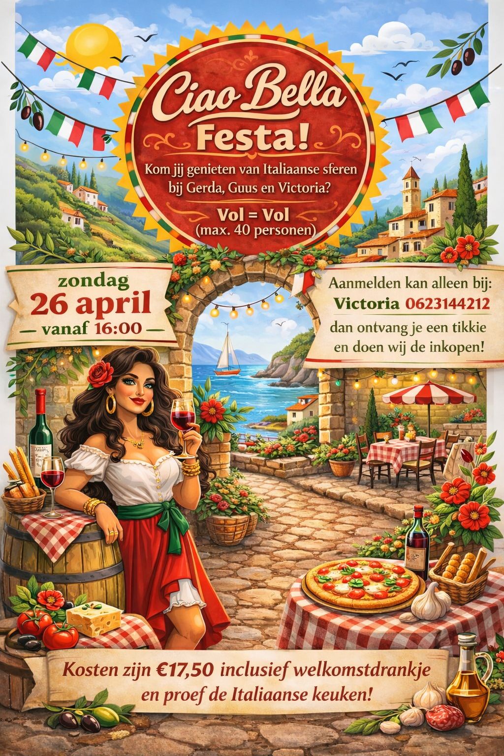 Meld je aan voor Cia Bella Festa!